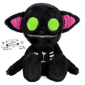 Mascotaka black cat Gus Fink Skellbo Gooli Monsters