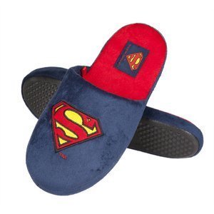 SOXO Comics men's slippers SUPERMAN DC with a hard TPR sole