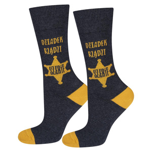 SOXO Men's socks witch text "Best Dad Ever"
