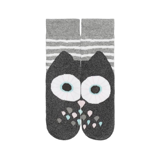 SOXO children's socks - Gray Owl