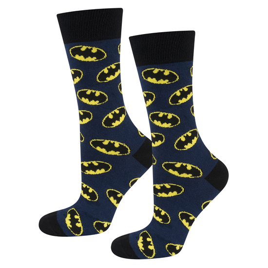 Batman DC Comics colorful men's socks navy | MEN \ SOCKS \ HIGH SOCKS ...