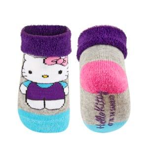 Colorful SOXO Hello Kitty baby socks with ABS