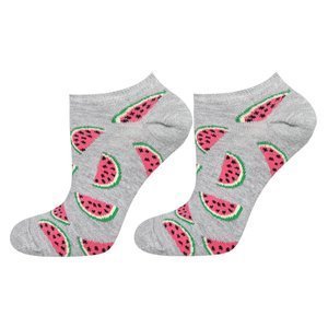 Colorful women's socks SOXO GOOD STUFF funny watermelon