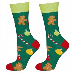 Men's Socks SOXO GOOD STUFF colorful funny Christmas