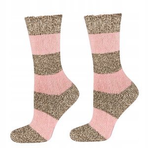 Women's Colorful Socks SOXO striped cotton