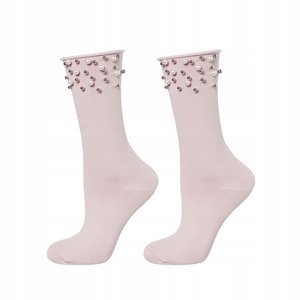 Women's Socks SOXO classic light pink cotton