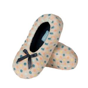 Women's ballerinas SOXO slippers with patterns with a soft sole