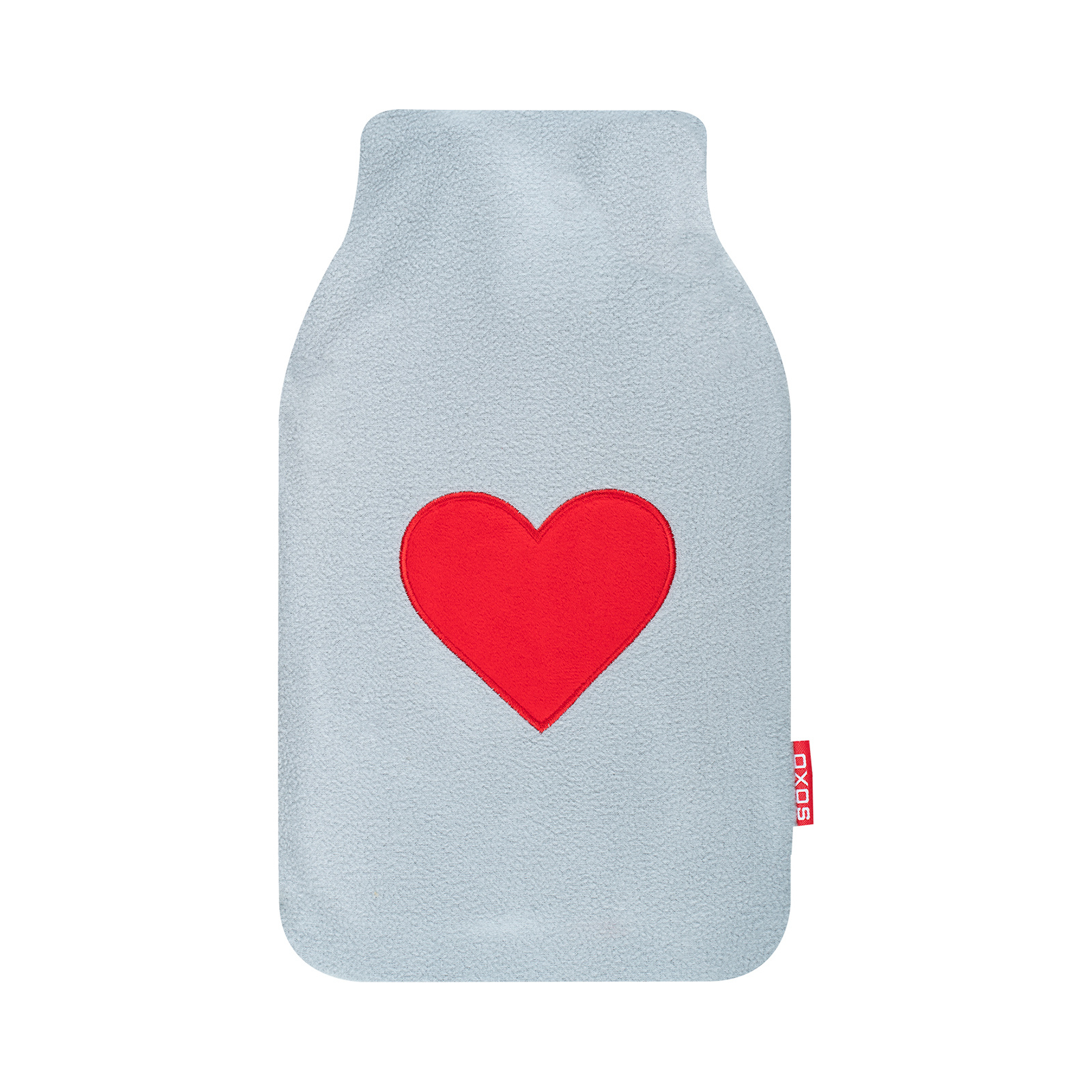 Hot Water Bottle Large 1.8L Rubber Hot Water Bag - Blue