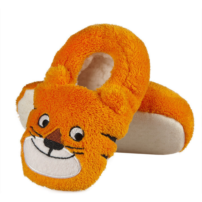 fluffy animal slippers