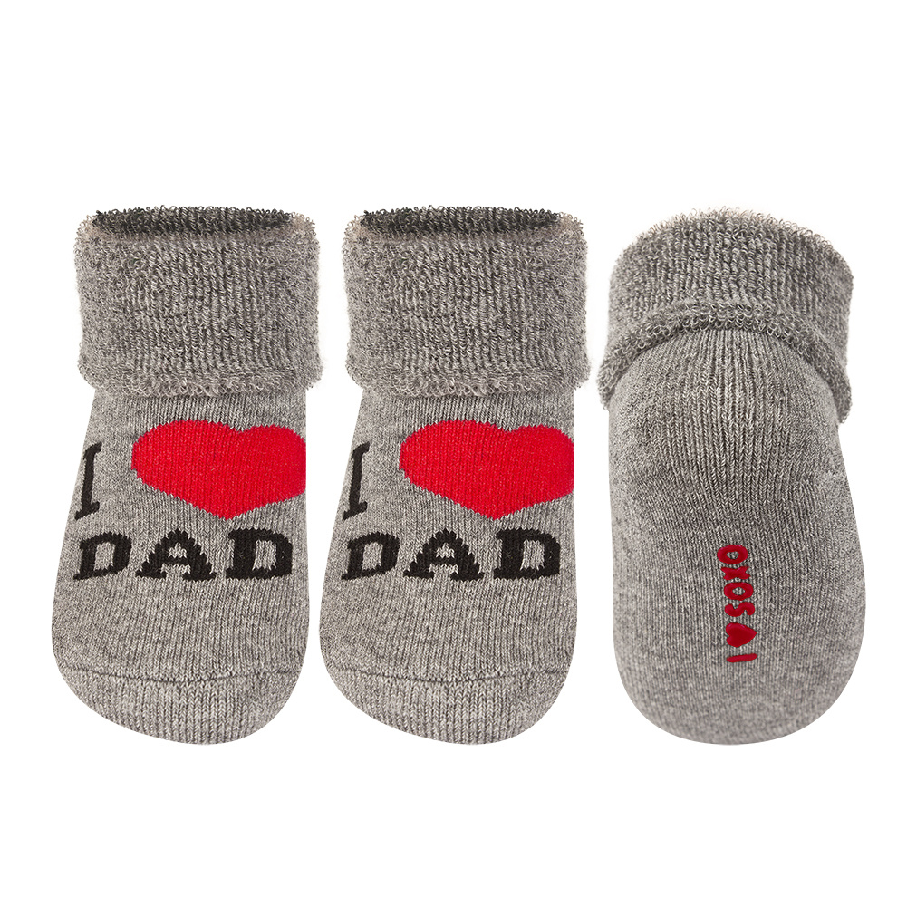 SOXO Infant socks I LOVE MUM I LOVE DAD | BABIES \\ Socks | Wholesale socks,  slippers