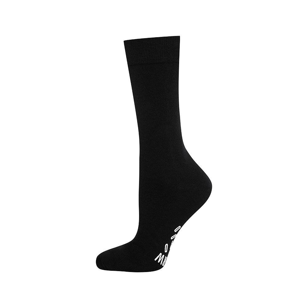 SOXO Men's socks with text "najpierw masa, potem rzeźba" black MEN