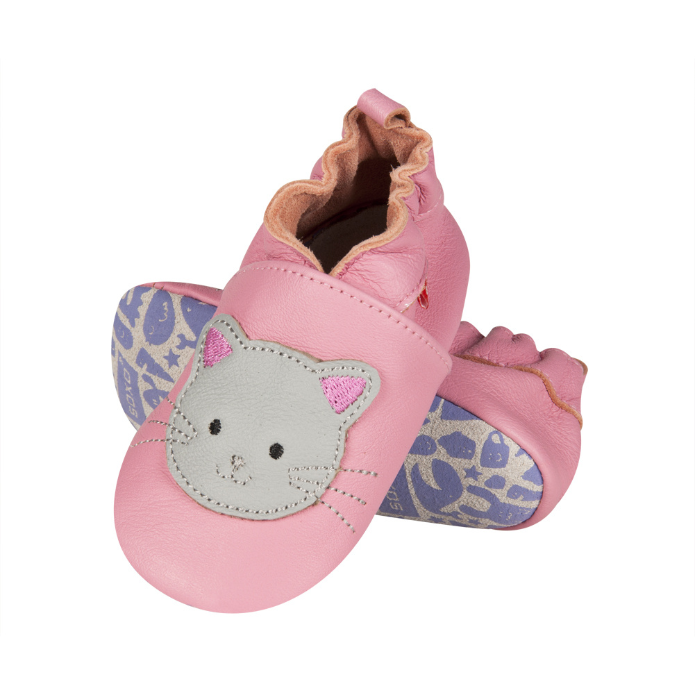 leather slippers for babies