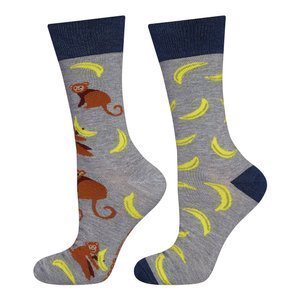 1 Paare von lustige Socken mit Bananemotiv | Herensocken | SOXO