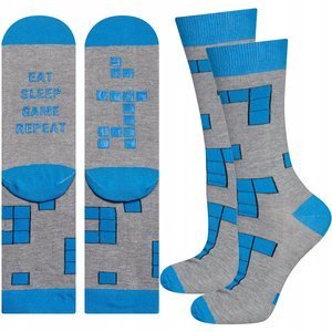 1 Paare von lustige Socken mit Gamemotiv | Herensocken | SOXO