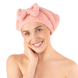 MOMO WAY rosa Haar-Turban | Handtuch
