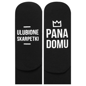 SOXO Männer Socken mit Text "Ulubione skarpetki pana domu"