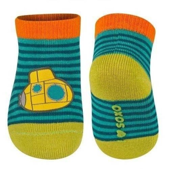  1 Paare von lustige Socken mit Mustern für einen Jungen | Babysocken | SOXO