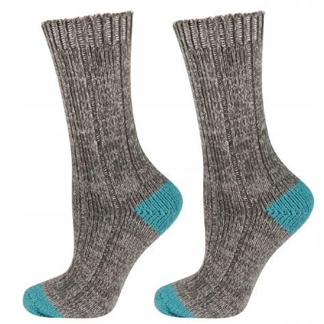 Grau Damensocken SOXO klassische 