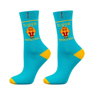 Colorful SOXO Super Sister children's socks