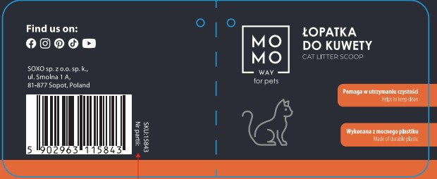 Momo Way litter box spatula