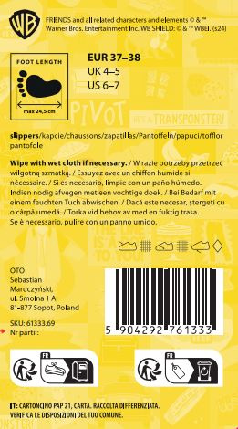 Friends Damenhausschuhe die perfekte Idee für ein witziges Geschenk