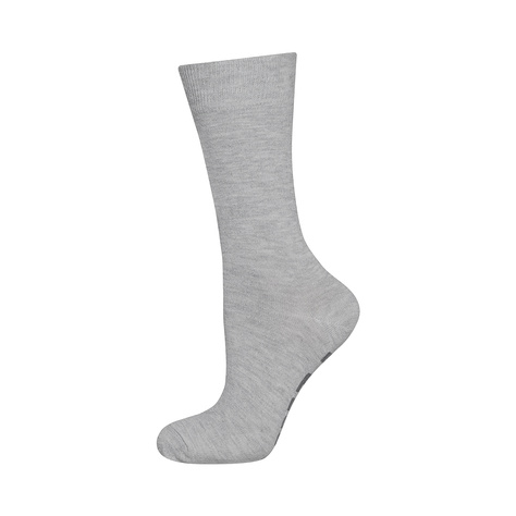 Lange Socken SOXO für Damen grau 