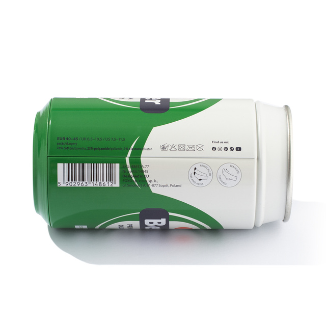 1 Paar von lustigen Socken mit Biermotiv in einzigartiger Verpackung | Herrensocken | SOXO