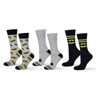Set of 3x Men's socks | Batman DC Comics | for a gift | colors