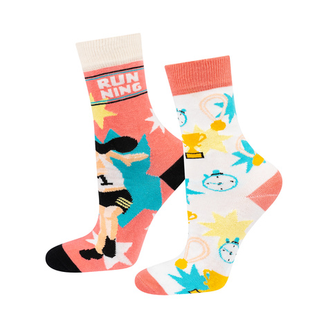 Women's colorful socks SOXO athlete