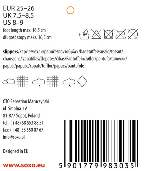 Kapcie Dziecięce Kot