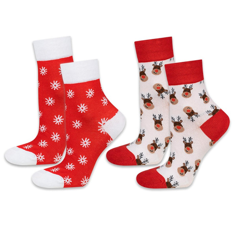 Set of 2x SOXO GOOD STUFF women's socks