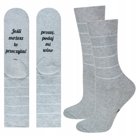 Women's Long Socks SOXO gray