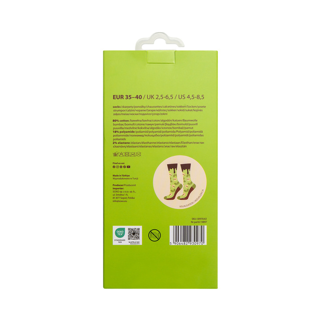 Dubai-Schokolade Socken