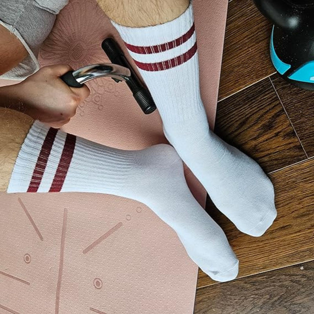 Set of 3 colorful GOOD STUFF men's socks sport