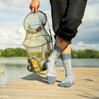 Herrensocken bunt SOXO | Hering mit Zwiebel in einer Packung
