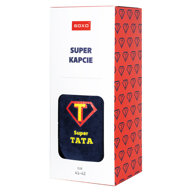 Zestaw Skarpetki i Kapcie Super Tata