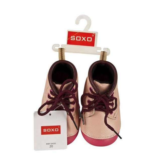 SOXO Baby Lederschuhe