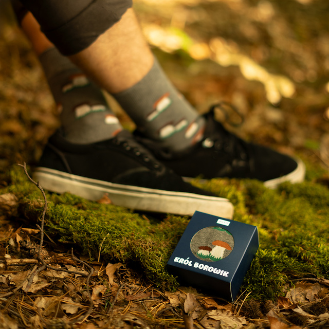 Skarpetki Król Borowik