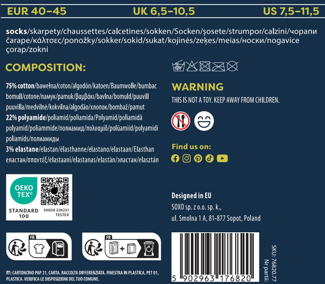 Skarpetki Let's Go Fishing