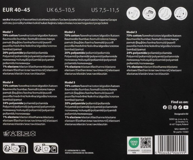 Skarpetki Narciarstwo 5-pak