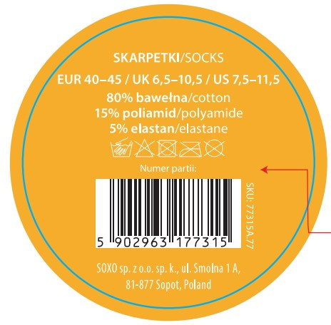 Skarpetki Miód w Słoiku