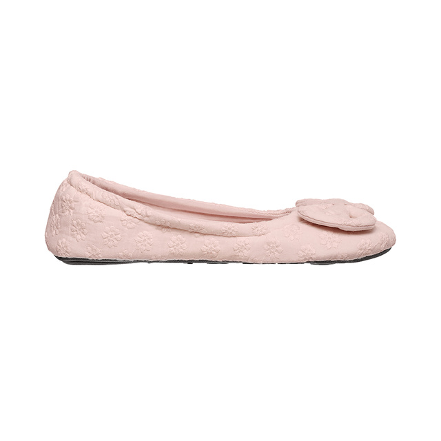 Pink SOXO women's ballerina slippers