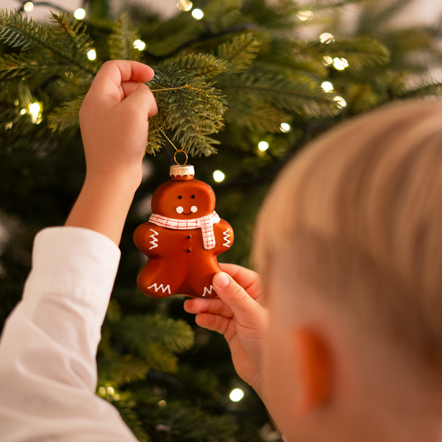 Set of 3x Soxo Christmas tree baubles