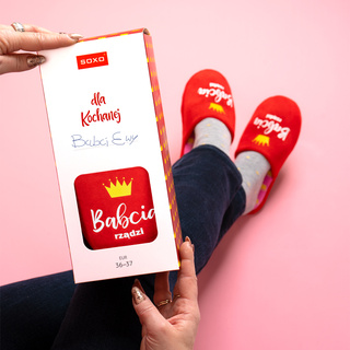 Frauensocken Soxo Beste Oma der Welt