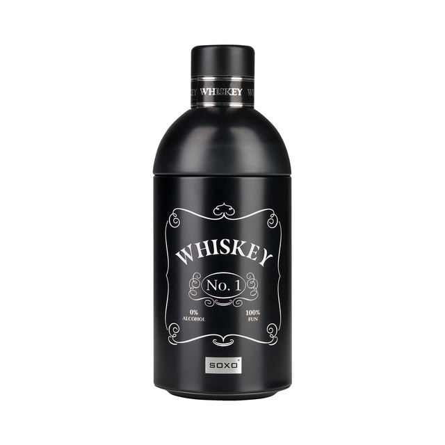 1 Paar von lustigen Boxershorts mit Whiskymotiv einzigartiger Verpackung | SOXO