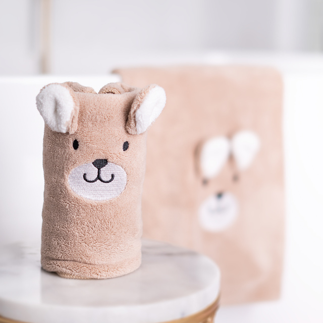 Badetuch Teddybär | Handtuch | 35x70 cm | MOMO WAY