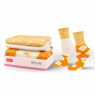 Frauensocken Soxo Apfelkuchen