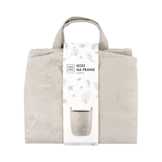 Momo Way laundry basket grey 35x40 cm