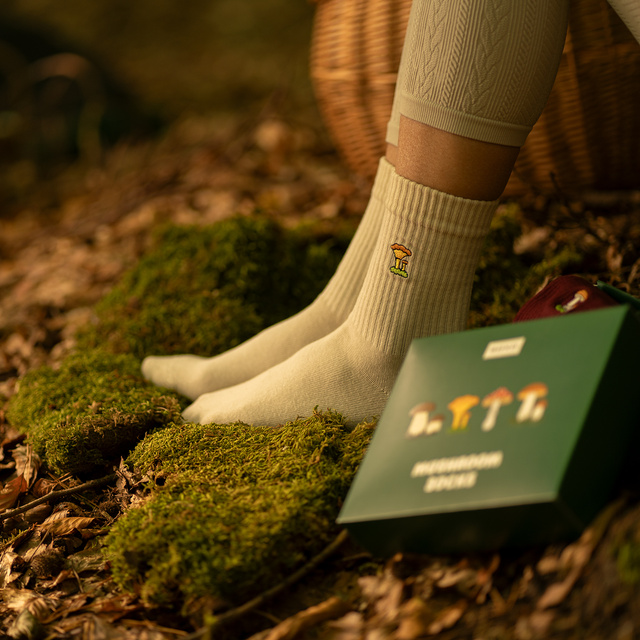 Skarpetki Grzybki 4-pak