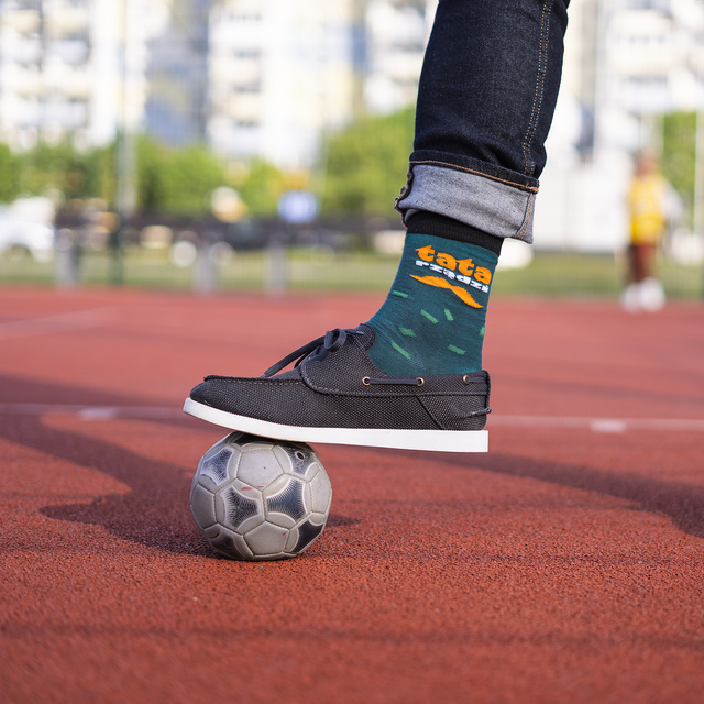 Bunte Herrensocken SOXO GOOD STUFF Baumwollen Papa